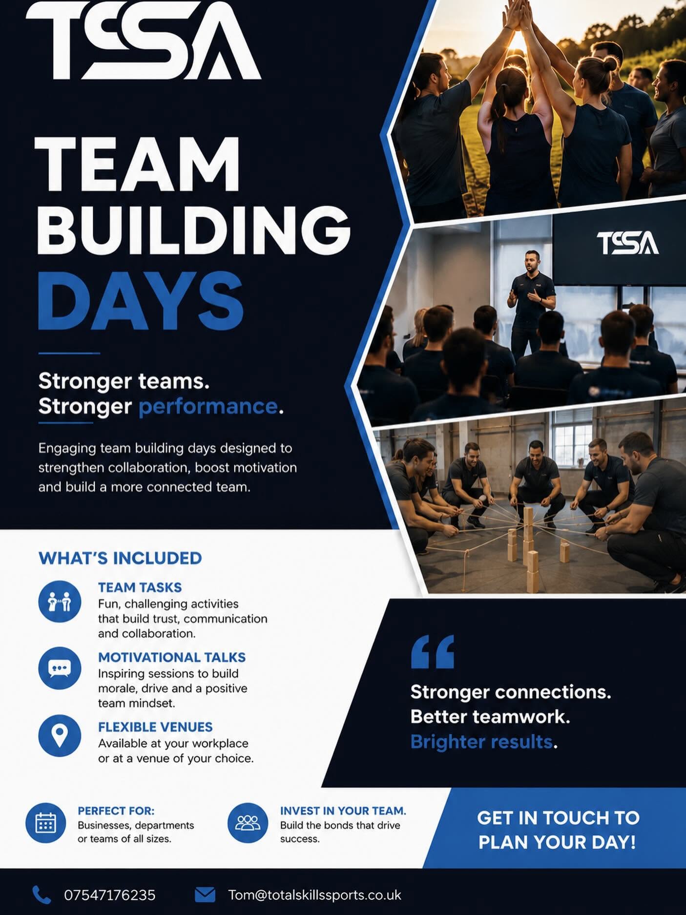 Team Building Days poster